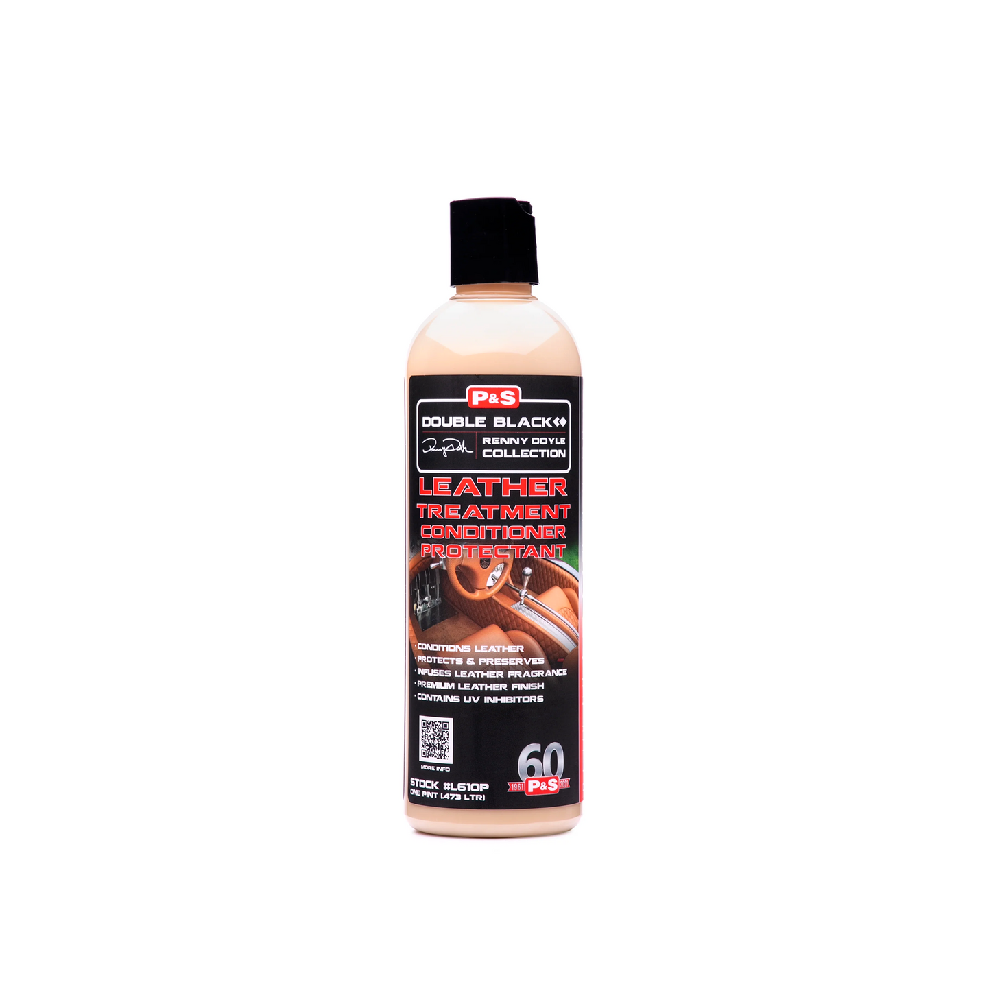 Leather Treatment - Double Black, Pint