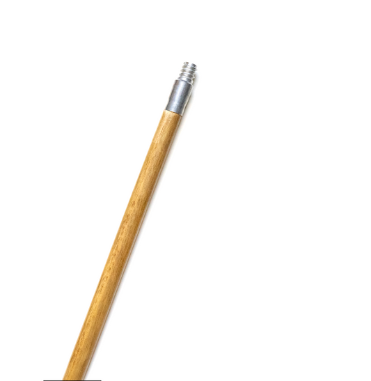 Wooden Broom Handle (Metal Thread)