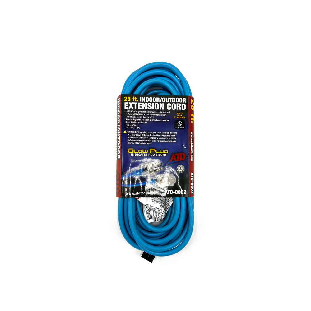 Indoor/Outdoor Extension Cord [25 ft]