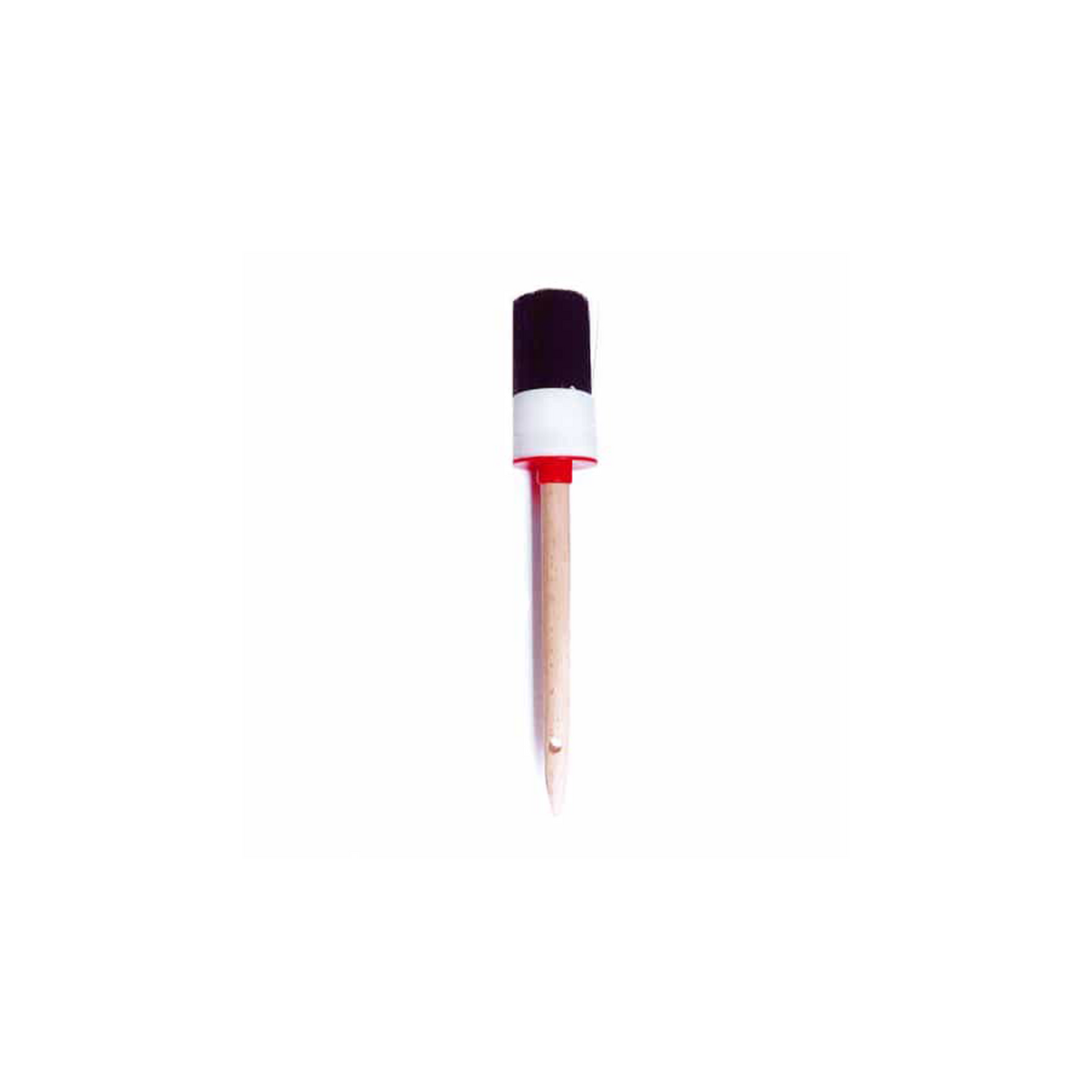 Round Brush - Black Bristles