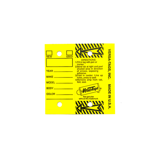 Versa Tags with Ring [250/bx]