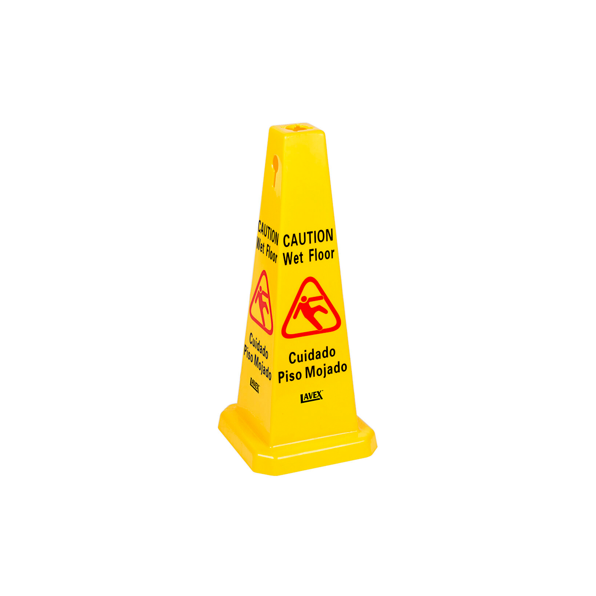 Wet Floor Cone Shaped Sign